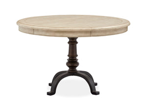 Magnussen Furniture - Harlow - Round Dining Table - Weathered Bisque - 5th Avenue Furniture