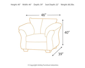 Ashley Furniture - Darcy - Arm Chair - 5th Avenue Furniture