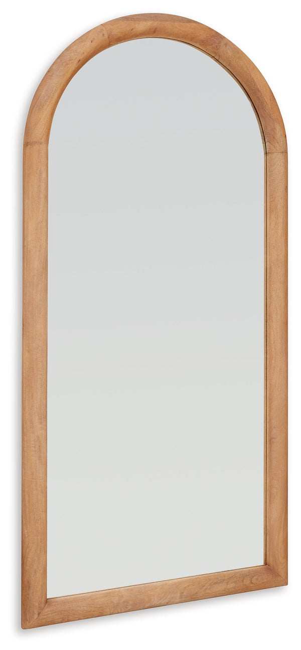 Dairville - Brown - Floor Mirror - 5th Avenue Furniture