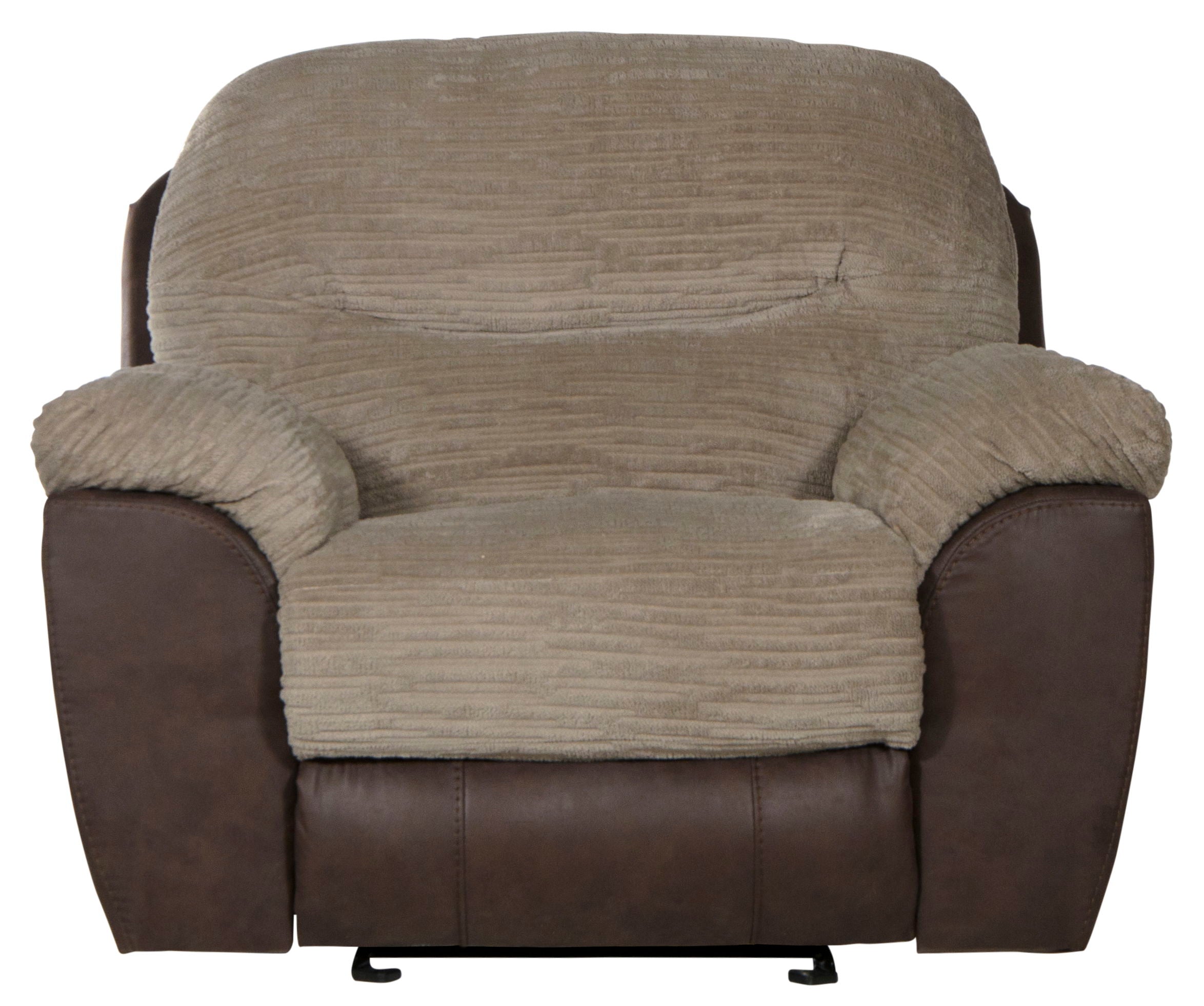 McMahon - Glider Recliner - Bark - 5th Avenue Furniture