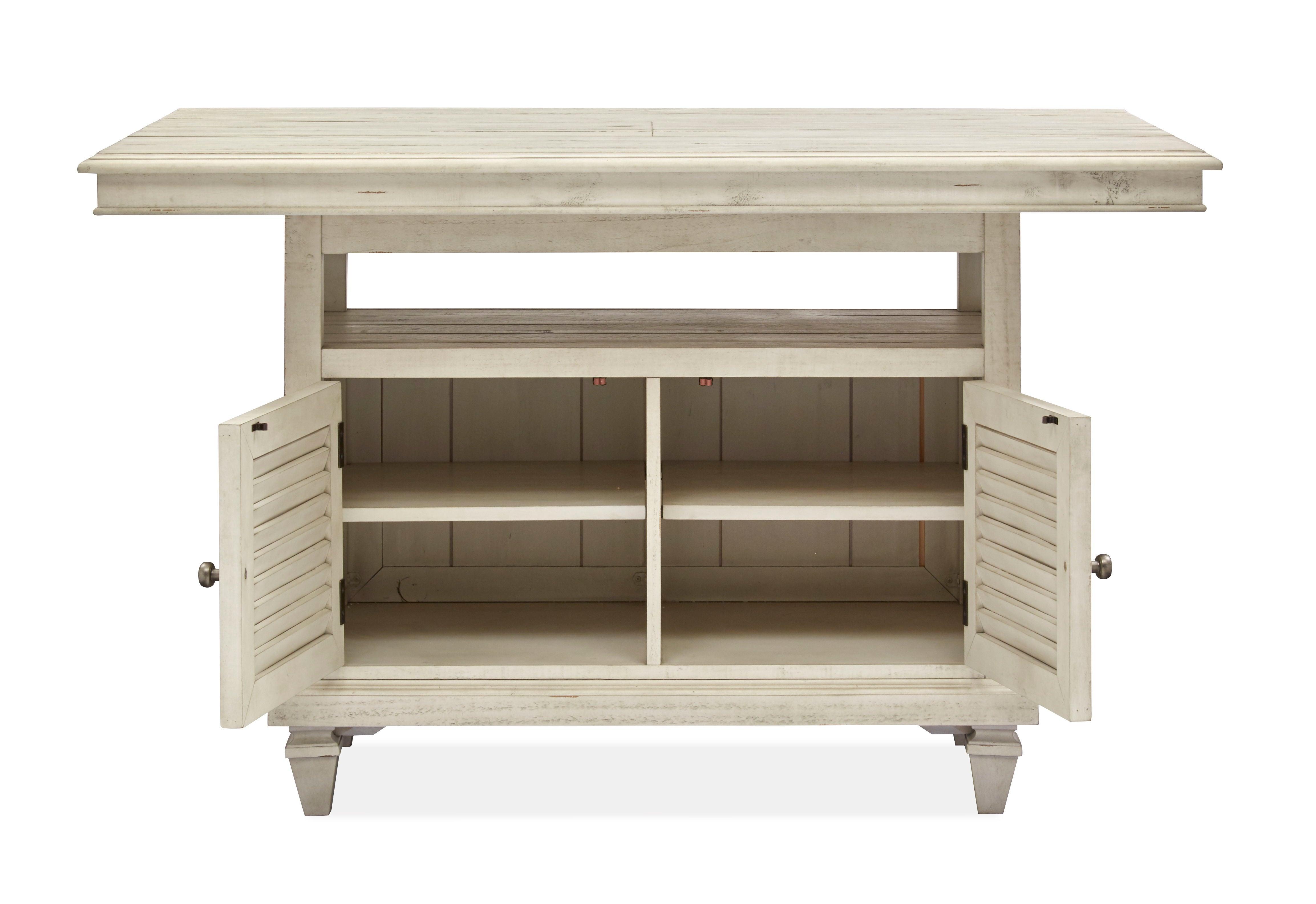 Magnussen Furniture - Newport - Rectangular Counter Table - Alabaster - 5th Avenue Furniture