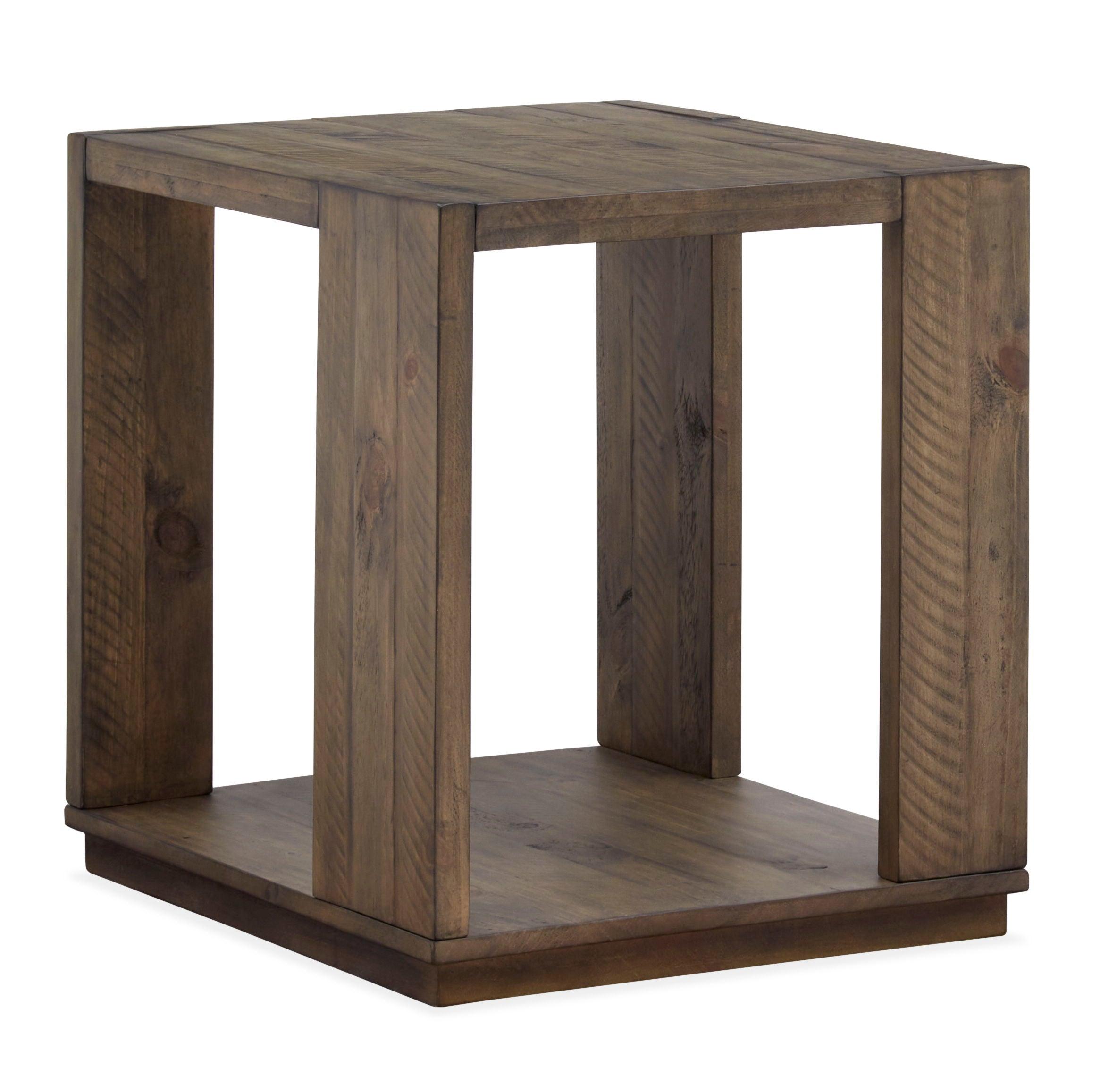 Magnussen Furniture - Leighton - Rectangular End Table - Burnt Sienna - 5th Avenue Furniture