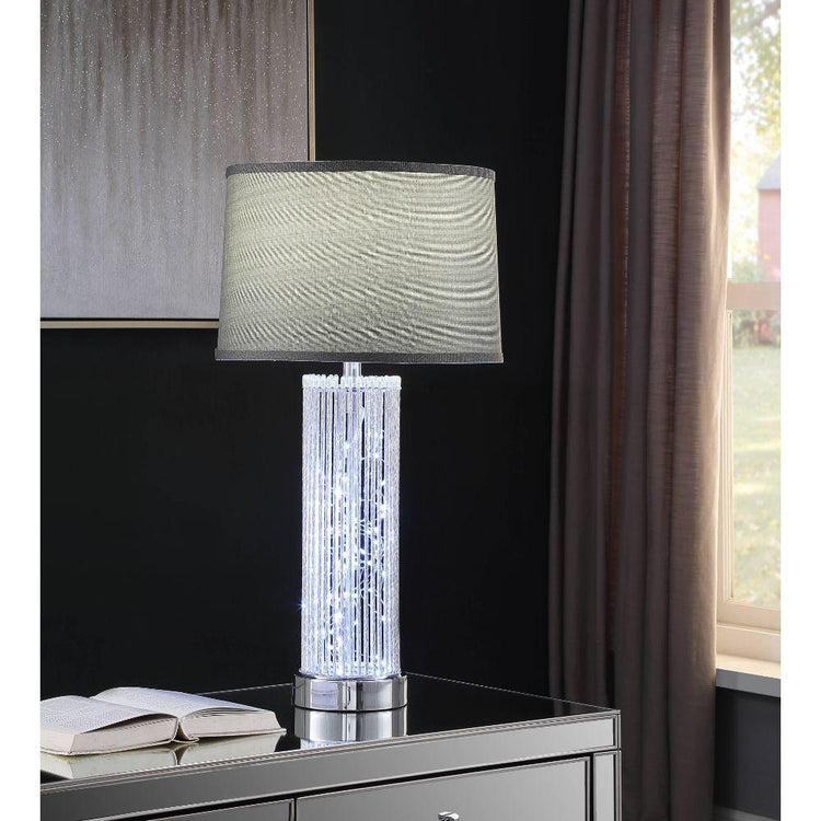 ACME - Glaus - Table Lamp - Chrome - 5th Avenue Furniture