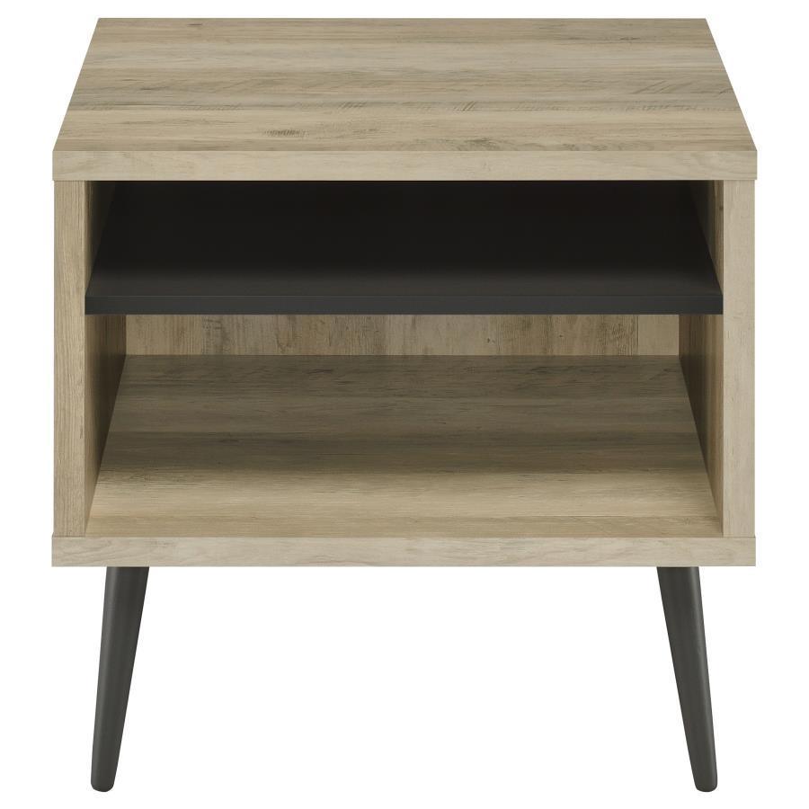 Coaster Fine Furniture - Welsh - End Table - Antique Pine And Gray - 5th Avenue Furniture