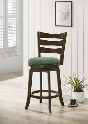 CoasterEssence - Murphy - Ladder Back Swivel Bar Stool - 5th Avenue Furniture