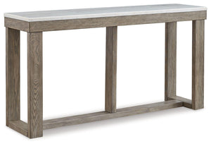 Signature Design by Ashley® - Loyaska - Brown/ivory - Sofa Table - 5th Avenue Furniture