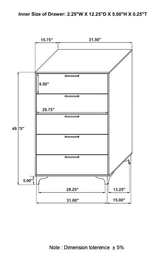 CoasterEveryday - Kendall - Chest - 5th Avenue Furniture