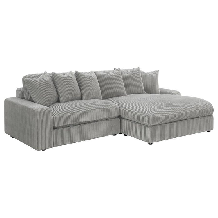 Coaster Fine Furniture - Blaine - 105" Upholstered Reversible Sectional - 5th Avenue Furniture