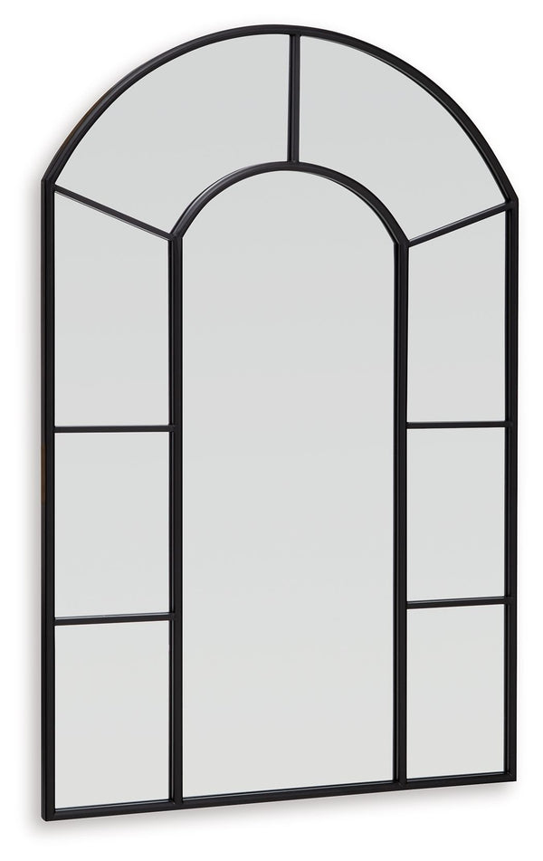 Evengton - Black - Accent Mirror - 5th Avenue Furniture