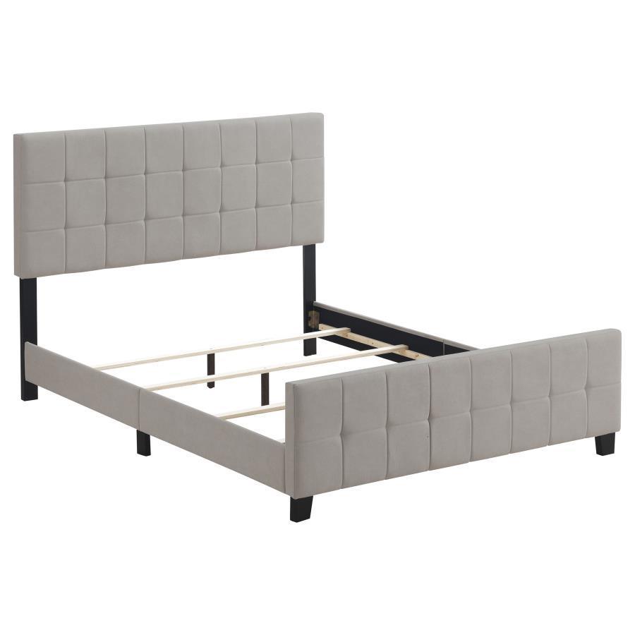 CoasterEssence - Fairfield - Upholstered Panel Bed - 5th Avenue Furniture