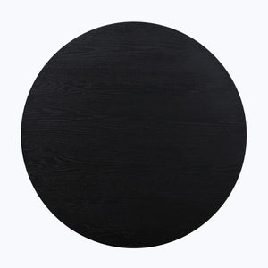 Steve Silver Furniture - Magnolia - Round Table - Black / Gold - 5th Avenue Furniture