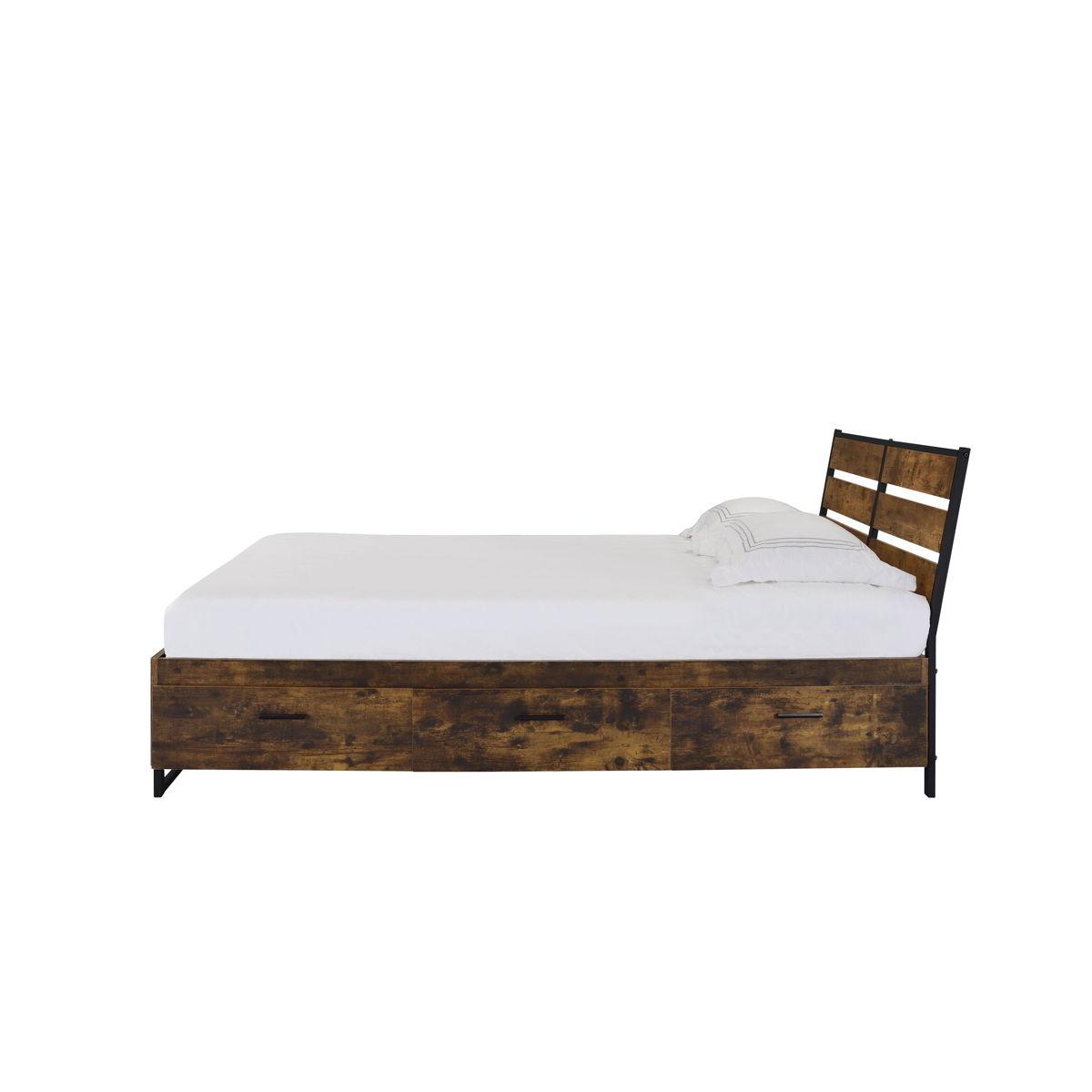 ACME - Juvanth - Bed W/Storage - 5th Avenue Furniture