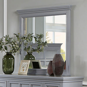 Furniture of America - Castlile - Mirror - Gray - 5th Avenue Furniture