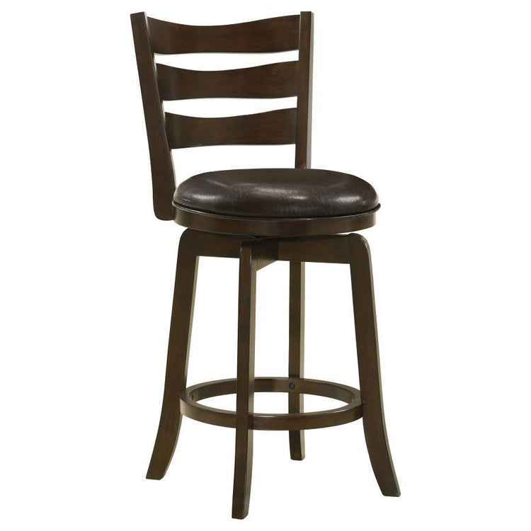 CoasterEssence - Murphy - Ladder Back Swivel Bar Stool - 5th Avenue Furniture