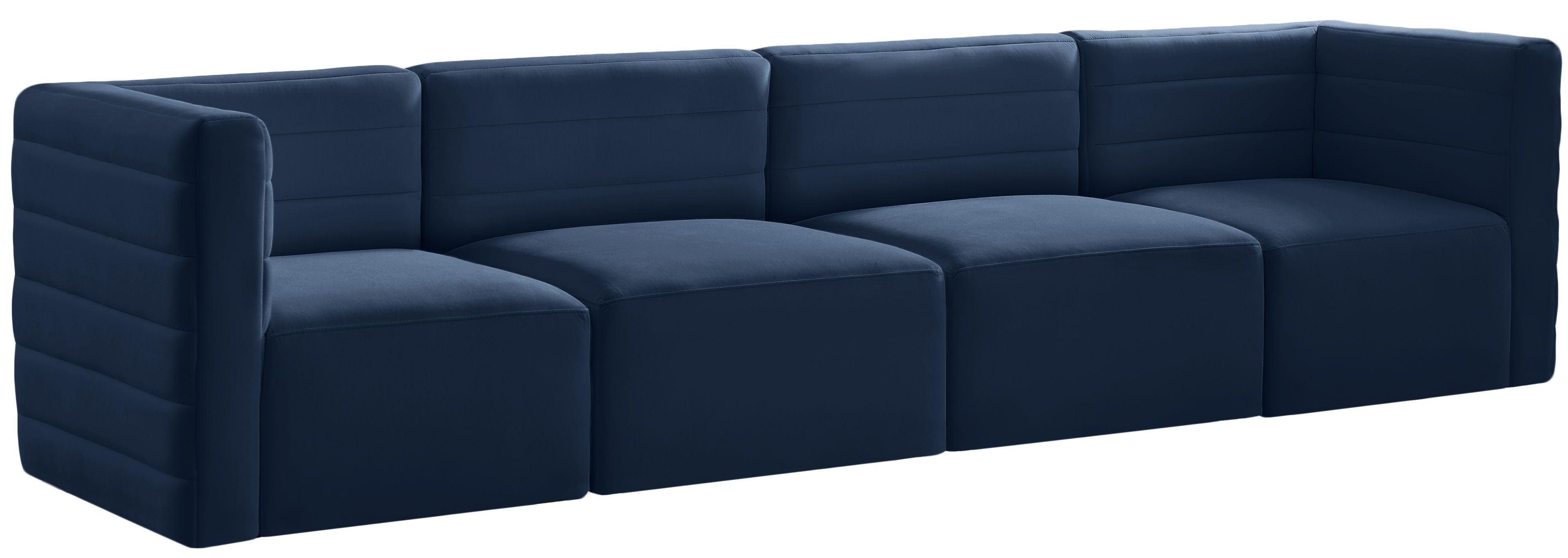 Meridian Furniture - Quincy - Modular 4 Seat Sofa - 5th Avenue Furniture