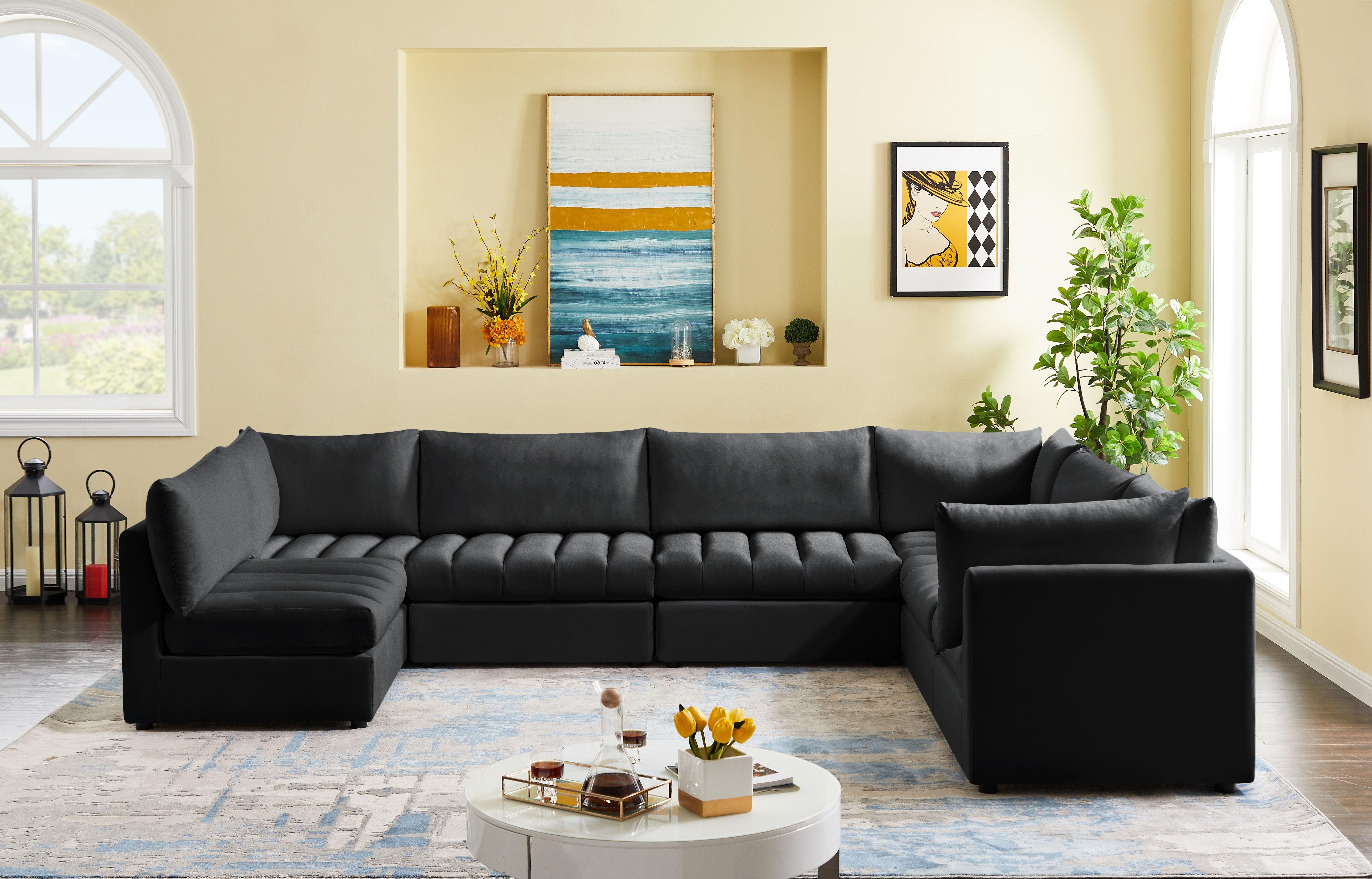 Meridian Furniture - Jacob - Modular Sectional - 5th Avenue Furniture