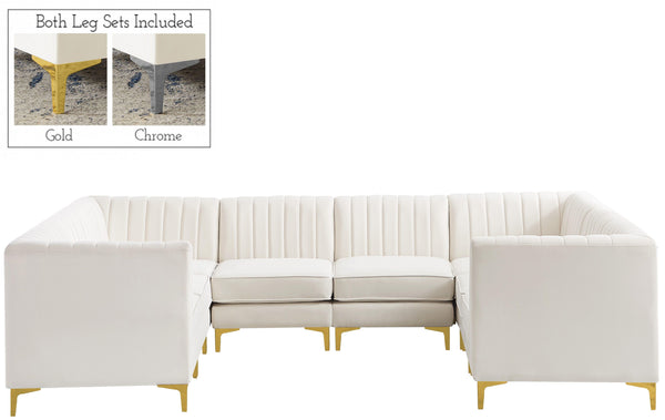 Meridian Furniture - Alina - Modular Sectional - 5th Avenue Furniture