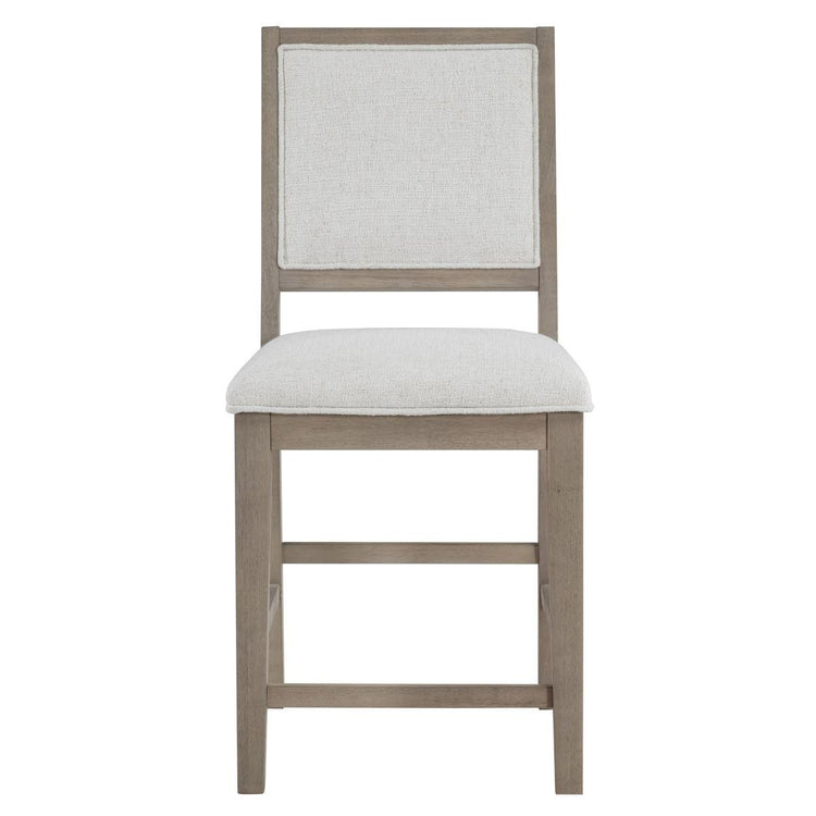 Steve Silver Furniture - Lily - Counter Chair (Set of 2) - Gray - 5th Avenue Furniture