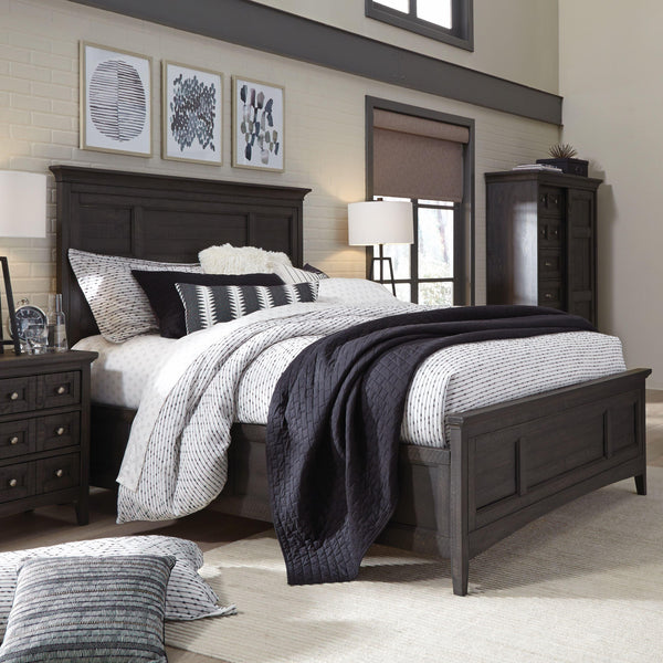 Magnussen Furniture - Westley Falls - Complete Panel Bed With Regular Rails - 5th Avenue Furniture