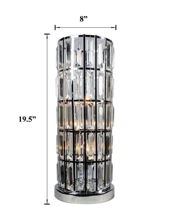 Crown Mark - 19.5" Height Table Lamp - Gold - 5th Avenue Furniture