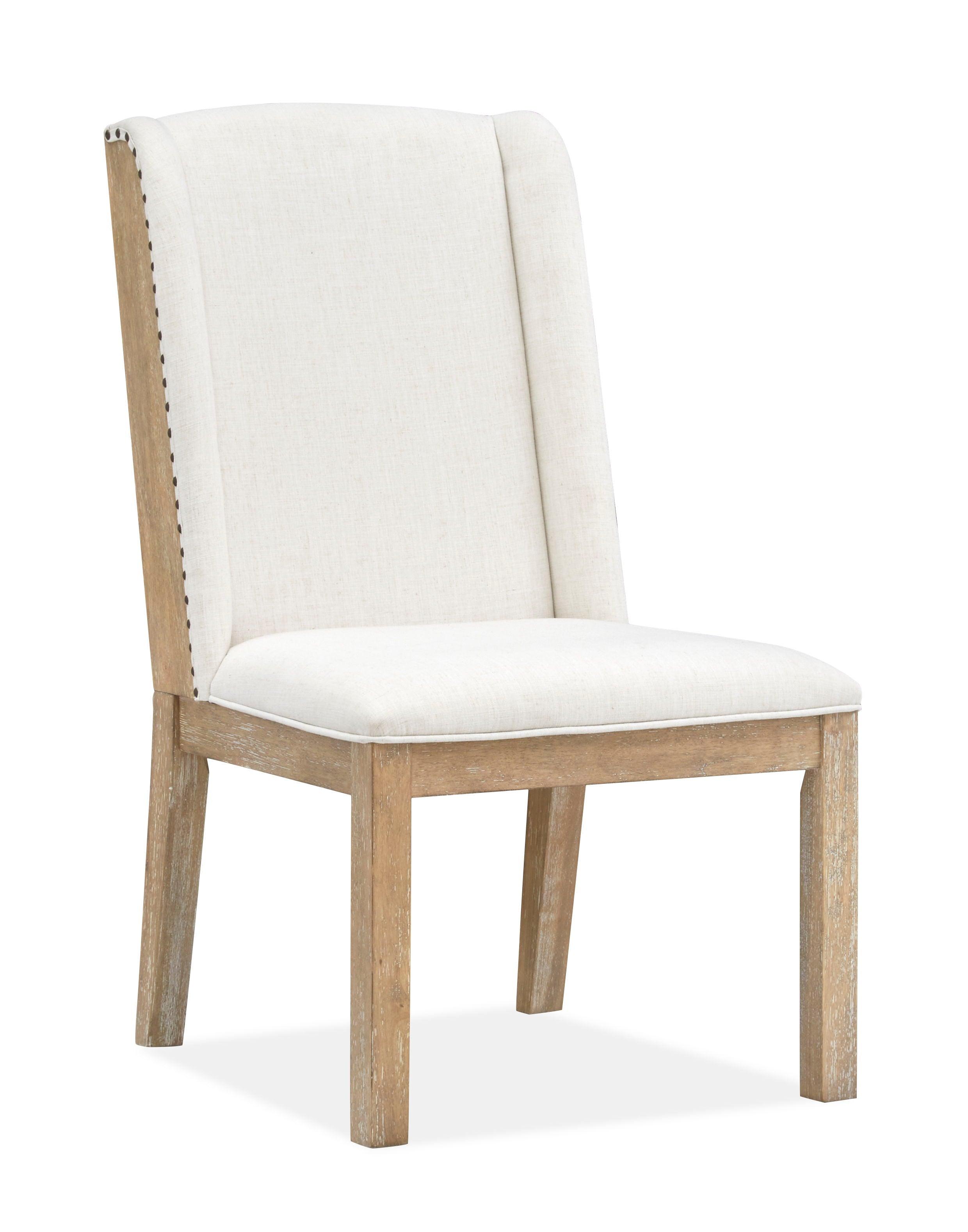 Magnussen Furniture - Lynnfield - Dining Side Chair With Upholstered Seat & Back (Set of 2) - Weathered Fawn - 5th Avenue Furniture