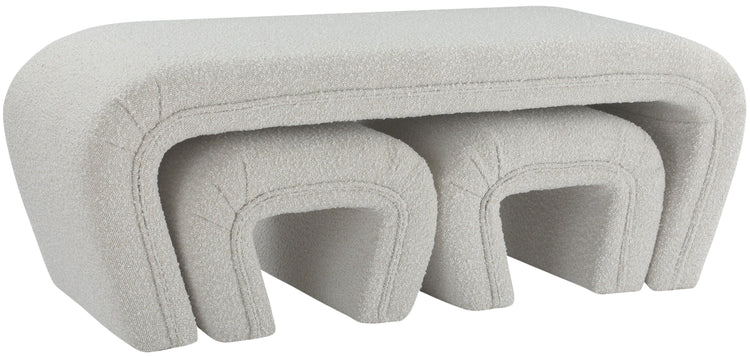 Meridian Furniture - Odelia - Bench - 5th Avenue Furniture