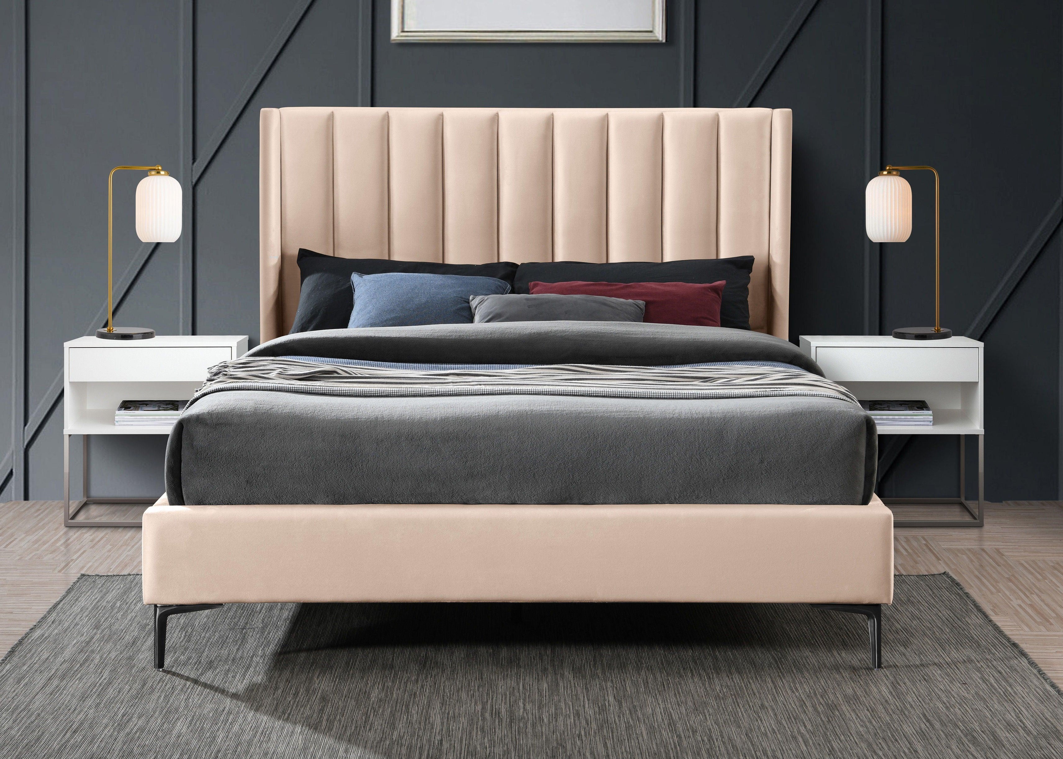 Meridian Furniture - Nadia - Bed - 5th Avenue Furniture