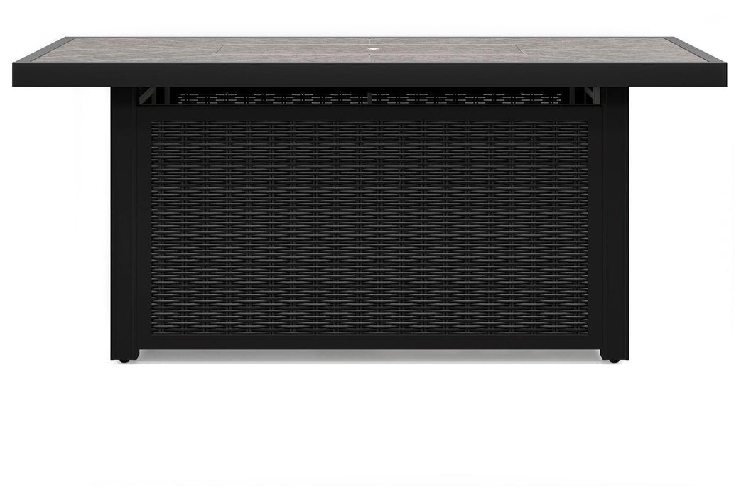 Ashley Furniture - Beachcroft - Rectangular Fire Pit Table - 5th Avenue Furniture