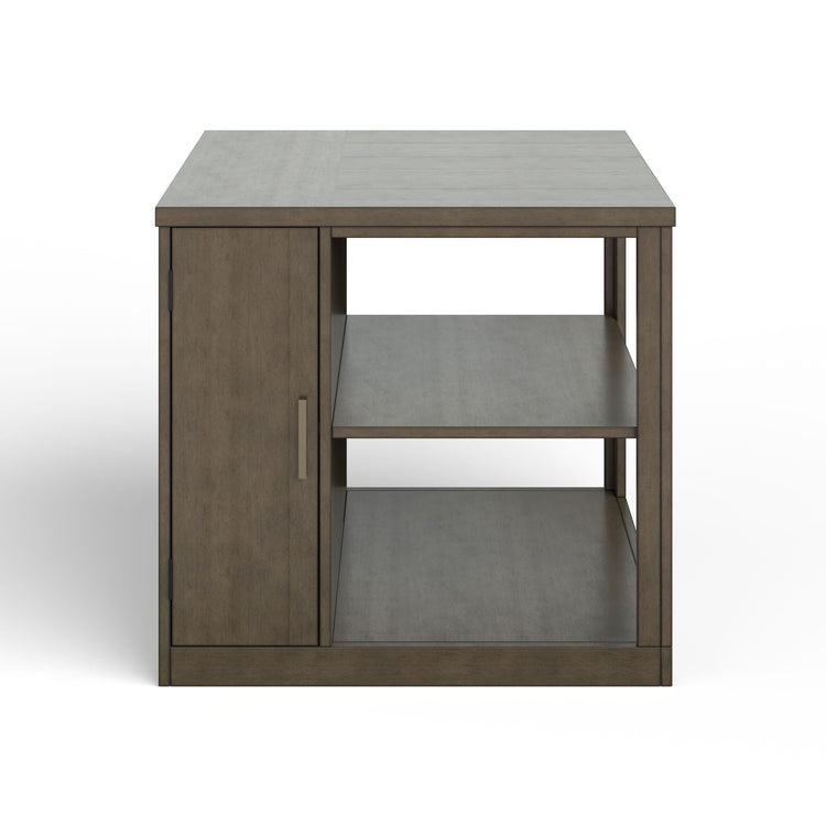 Magnussen Furniture - McGrath - Chairside End Table - Urbane Bronze - 5th Avenue Furniture