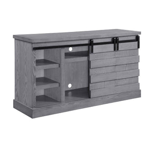 ACME - Amrita - TV Stand - Gray Oak - 5th Avenue Furniture