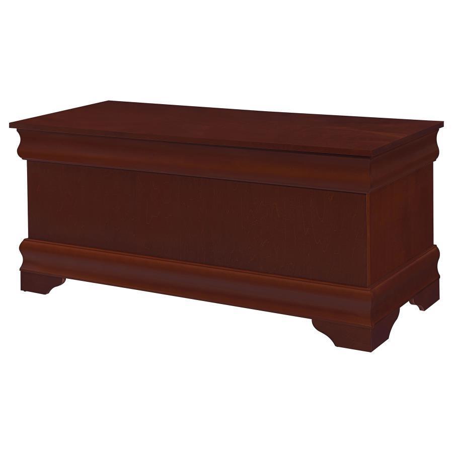 CoasterEssence - Pablo - Rectangular Cedar Chest - Warm Brown - 5th Avenue Furniture