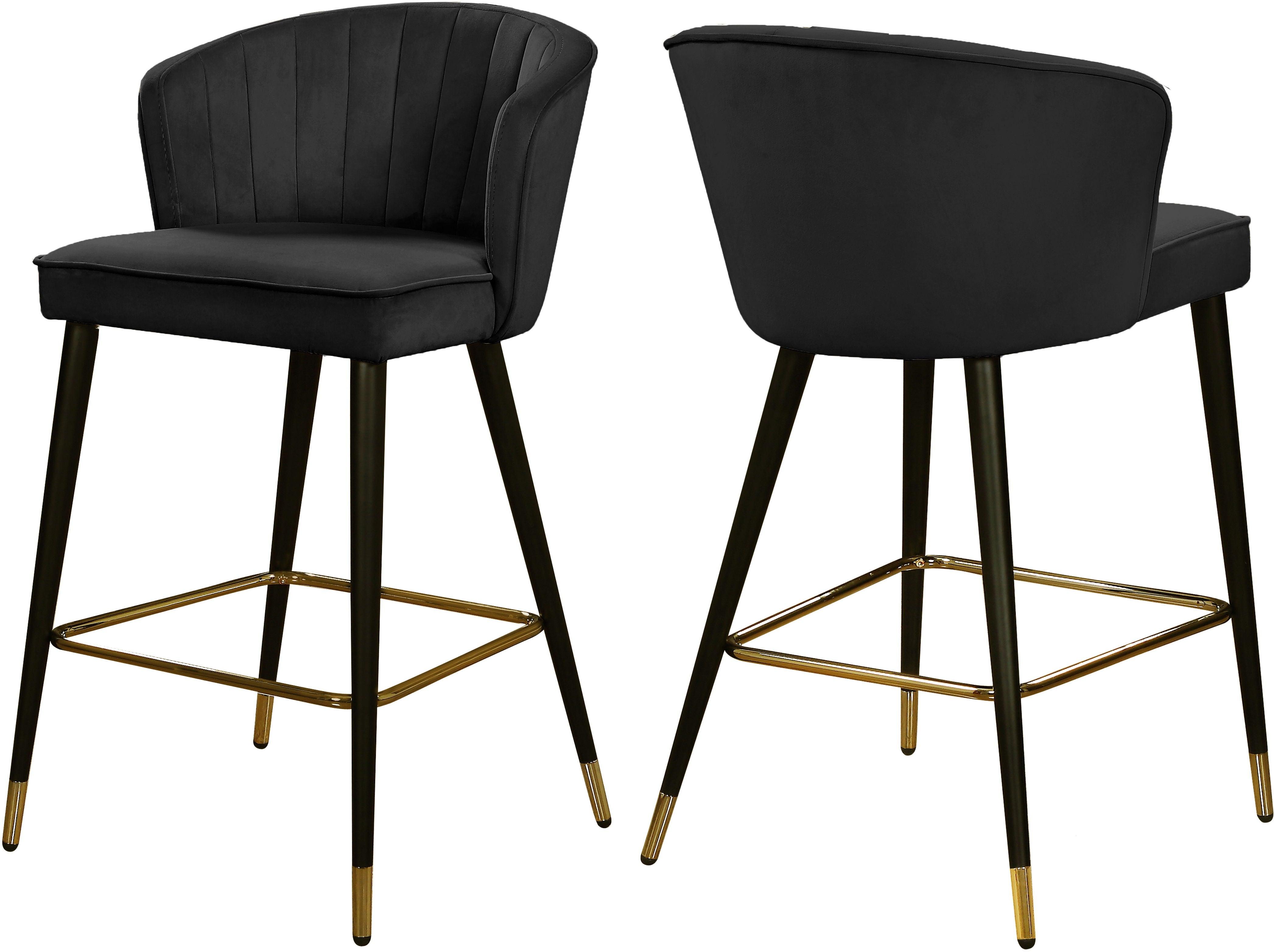 Meridian Furniture - Cassie - Stool (Set of 2) - 5th Avenue Furniture