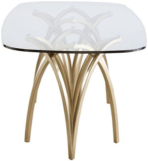 Meridian Furniture - Madelyn - Dining Table - Gold - 5th Avenue Furniture