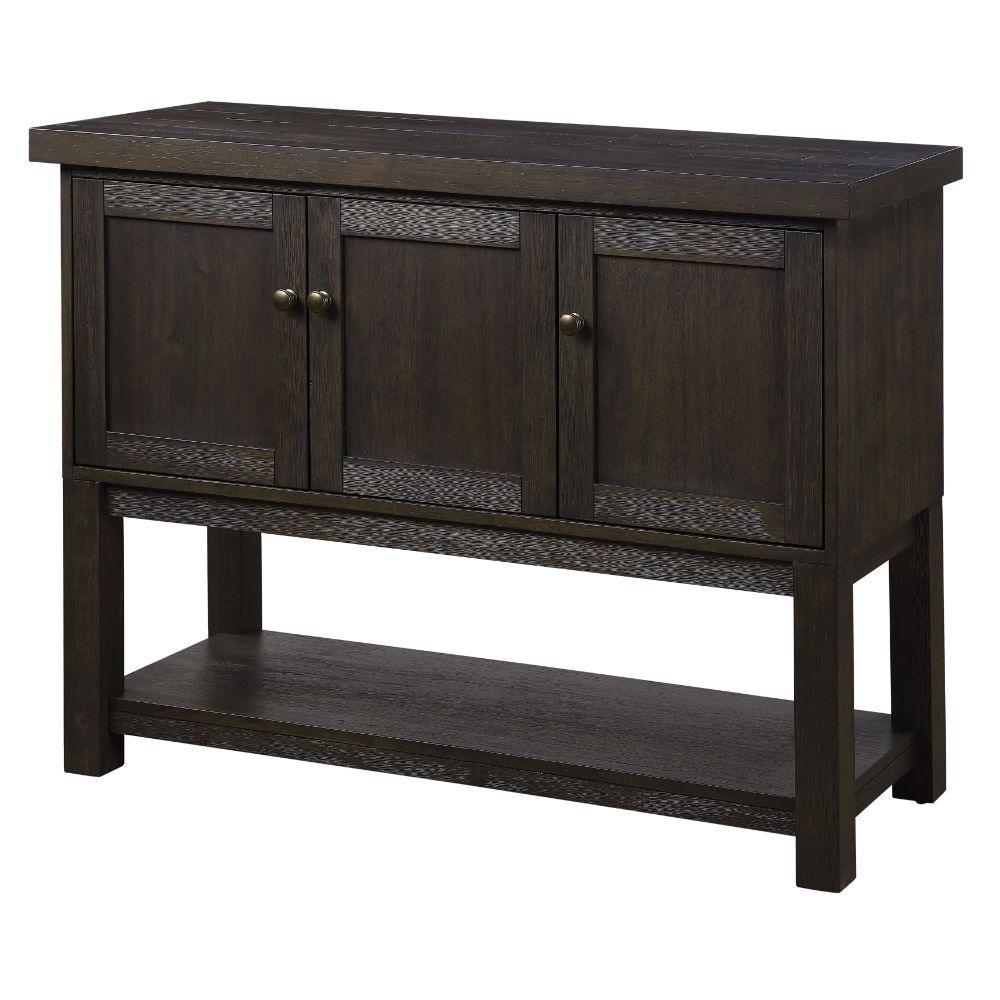 ACME - Haddie - Server - Distressed Walnut - 5th Avenue Furniture