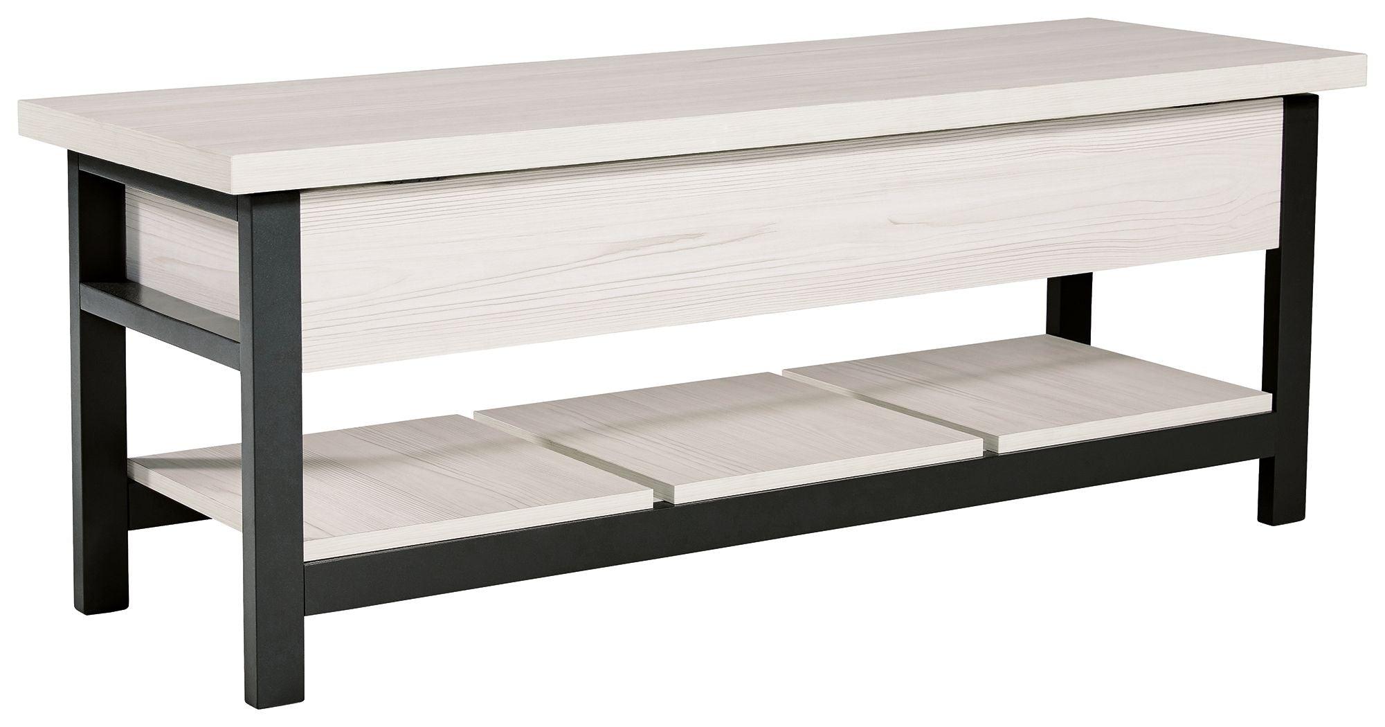 Signature Design by Ashley® - Rhyson - Storage Bench - 5th Avenue Furniture