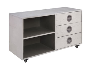 ACME - Brancaster - Cabinet - Aluminum - 23" - 5th Avenue Furniture