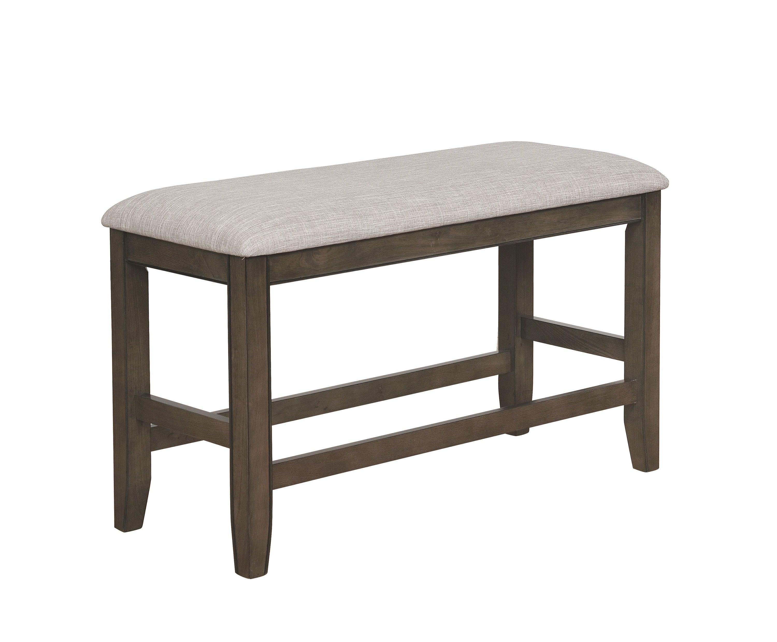 Crown Mark - Fulton - Counter Height Bench - 5th Avenue Furniture