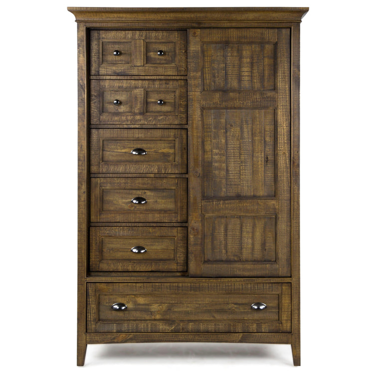 Magnussen Furniture - Bay Creek - Door Chest - Toasted Nutmeg - 5th Avenue Furniture