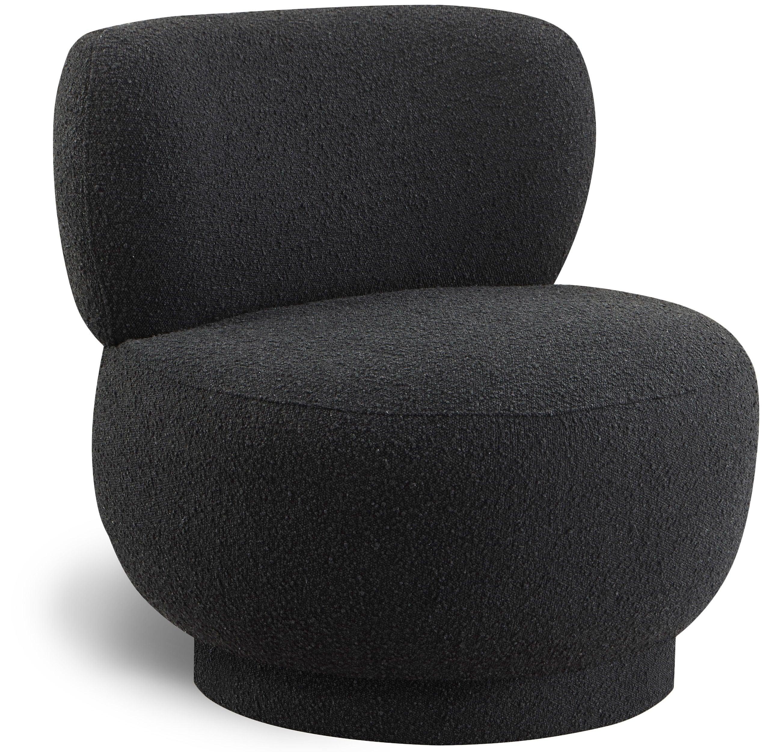 Meridian Furniture - Calais - Accent Chair - Black - 5th Avenue Furniture