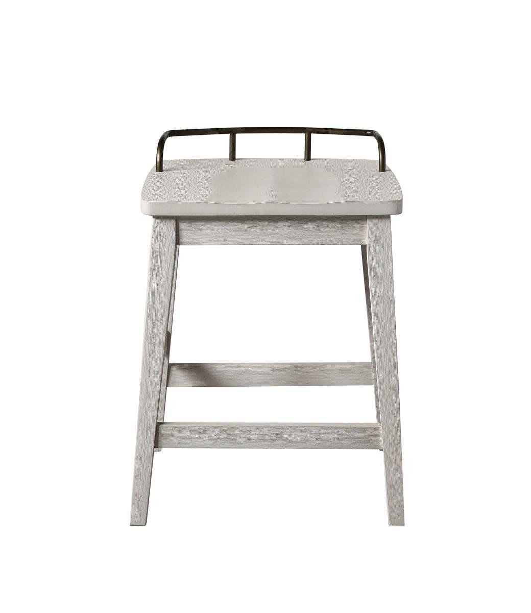 Steve Silver Furniture - Pendleton - Counter Stool - White - 5th Avenue Furniture