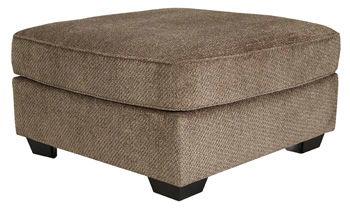 Ashley Furniture - Graftin - Teak - Oversized Accent Ottoman - 5th Avenue Furniture