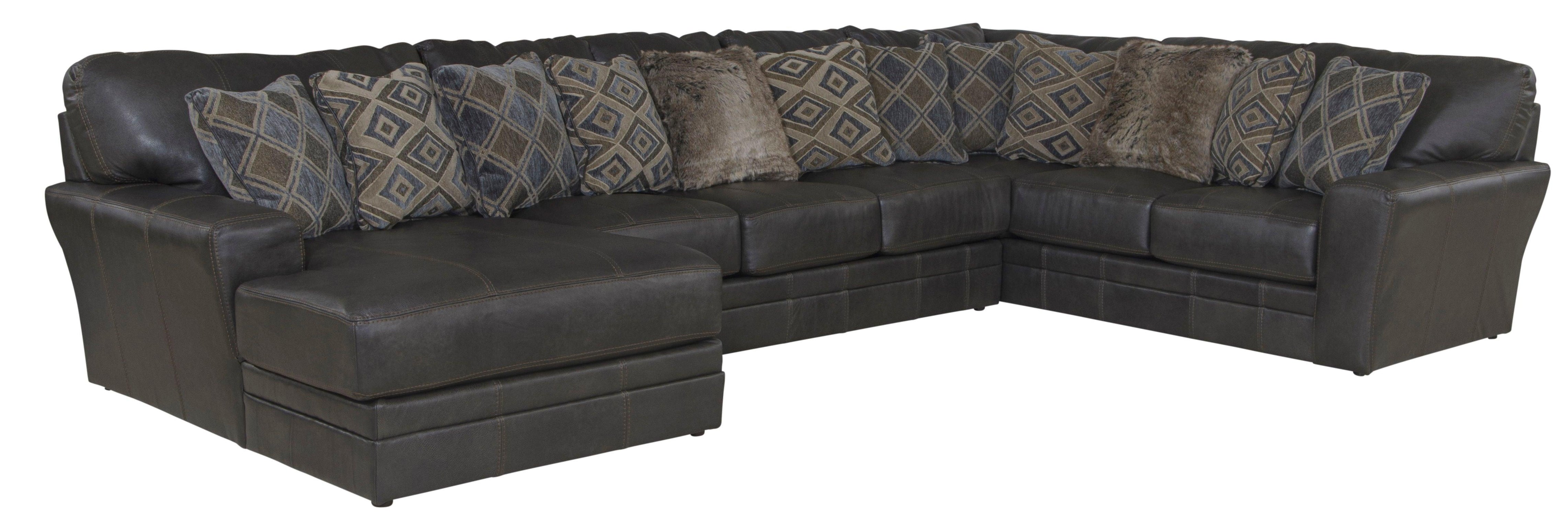 Jackson - Denali - Italian Leather Match Sectional - 5th Avenue Furniture