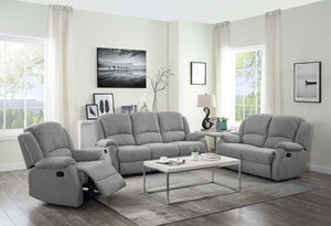ACME - Zorina - Recliner - Gray Fabric - 5th Avenue Furniture