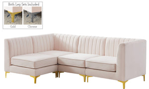 Meridian Furniture - Alina - 4 Pc. Sectional - 5th Avenue Furniture