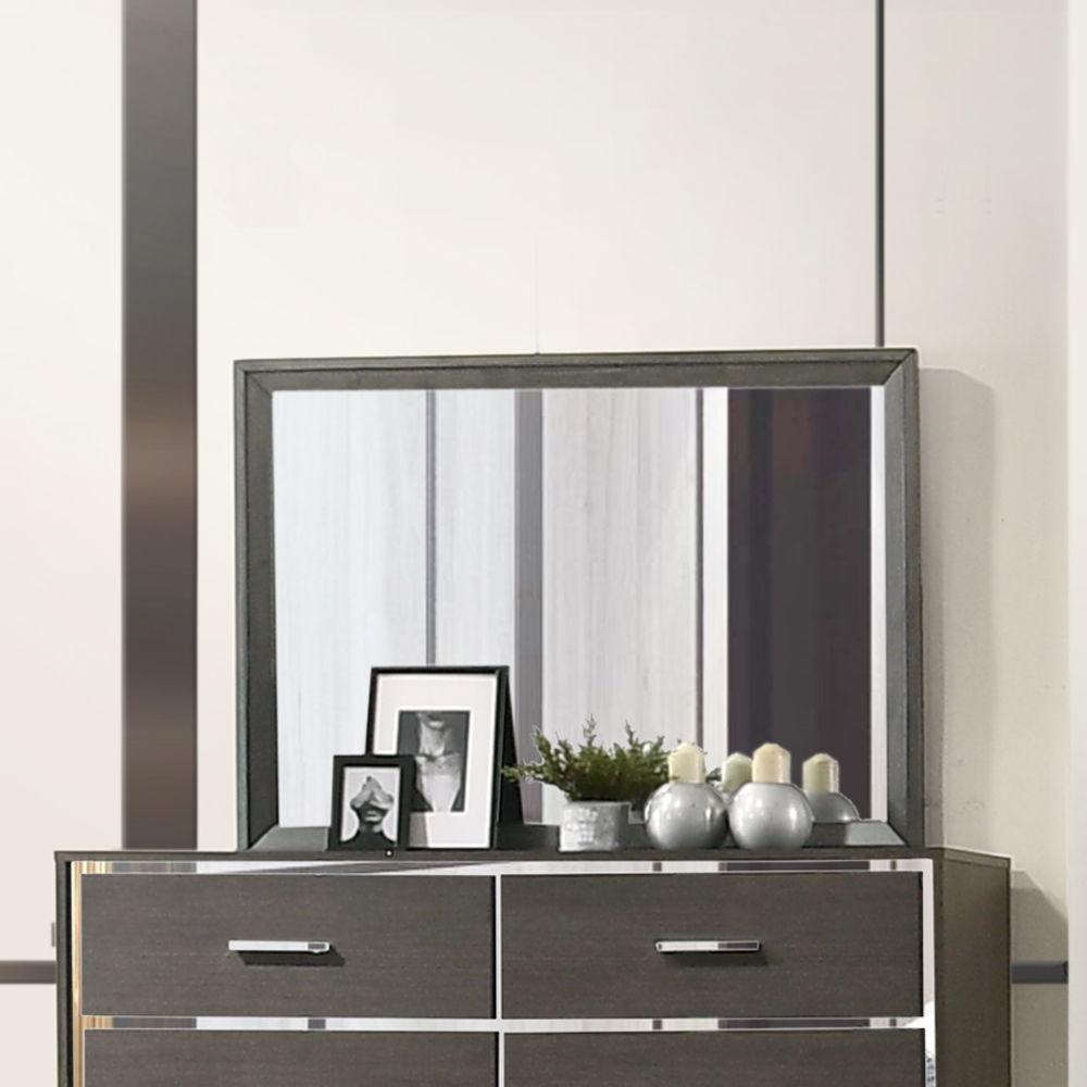 ACME - Escher - Mirror - Gray Oak - 5th Avenue Furniture