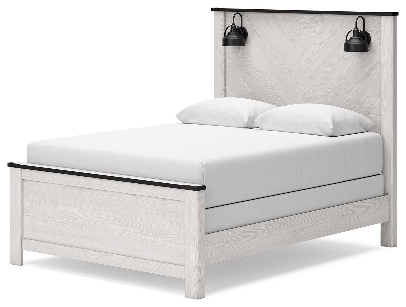 Signature Design by Ashley® - Schoenberg - Panel Bed - 5th Avenue Furniture