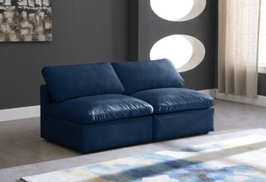 Meridian Furniture - Plush - Modular Armless 2 Seat Sofa - 5th Avenue Furniture