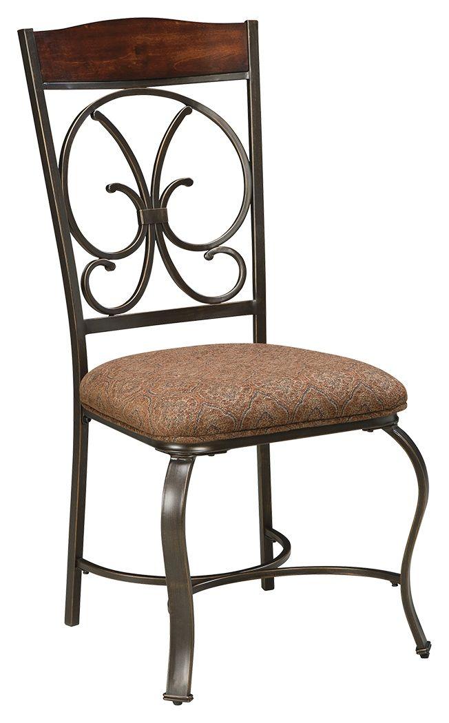 Signature Design by Ashley® - Glambrey - Brown - Dining Uph Side Chair (Set of 4) - 5th Avenue Furniture