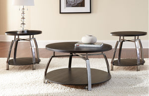 Steve Silver Furniture - Coham - 3 Piece Table Set - Brown - 5th Avenue Furniture