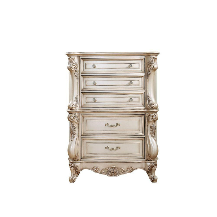 ACME - Gorsedd - Chest - Antique White - 5th Avenue Furniture